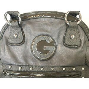 Gap large Leather Bag with Matching Wallet Gray